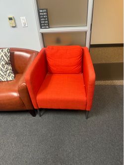 2 Red Chairs