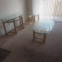 Complete Bedroom Set ,3 Livingroom Tablesand And Recliner 