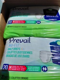 Prevail Nu-Fit Daily Briefs Medium – 2 Packs