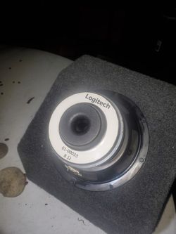 8" Logitech Speaker With Box Almost New