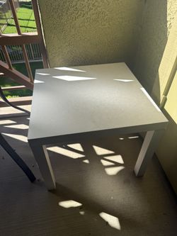 Small White Table 