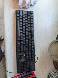 Black Wired Gaming Keyboard