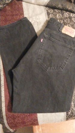 501 Black Jeans