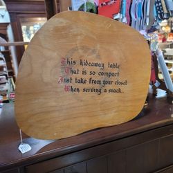 Antique Hideaway Table