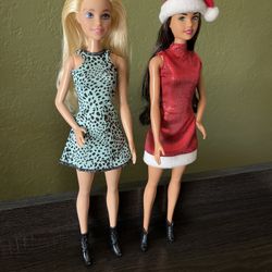 Barbie Dolls Set Of 2( Price For Both) 