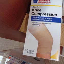 Good Neighbor Pharmacy Slip-On Knee Compression support brace. 