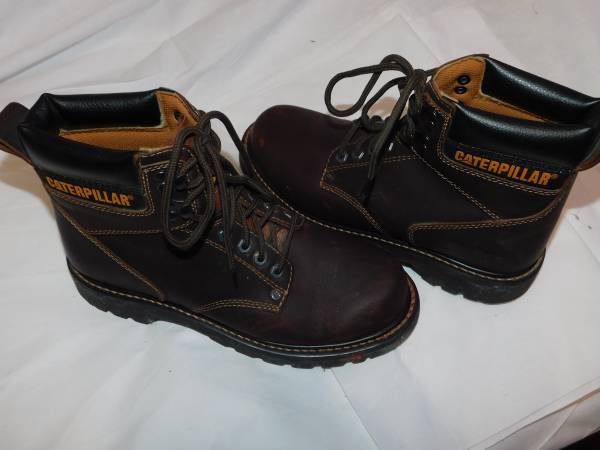 Mens Caterpillar Steel Toe Capped Boot (9-9 1/2)