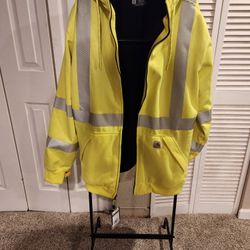 Carhartt High Viz Jacket. XL Tall