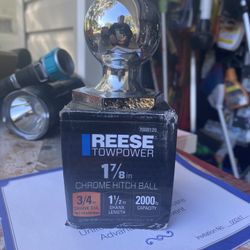 Brand New. Reese 1-7/8" Trailer Hitch Ball  $10. (3) Availabile