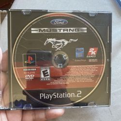 Ford Mustang The Legend Lives PlayStation 2 (read The Description)