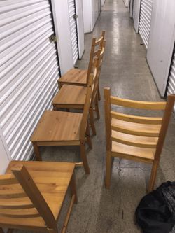Free chairs 2 benches with power outlet tables and wood beams all free I’m in sf