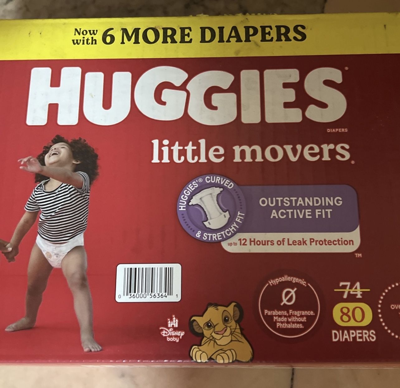 Diapers Size 6