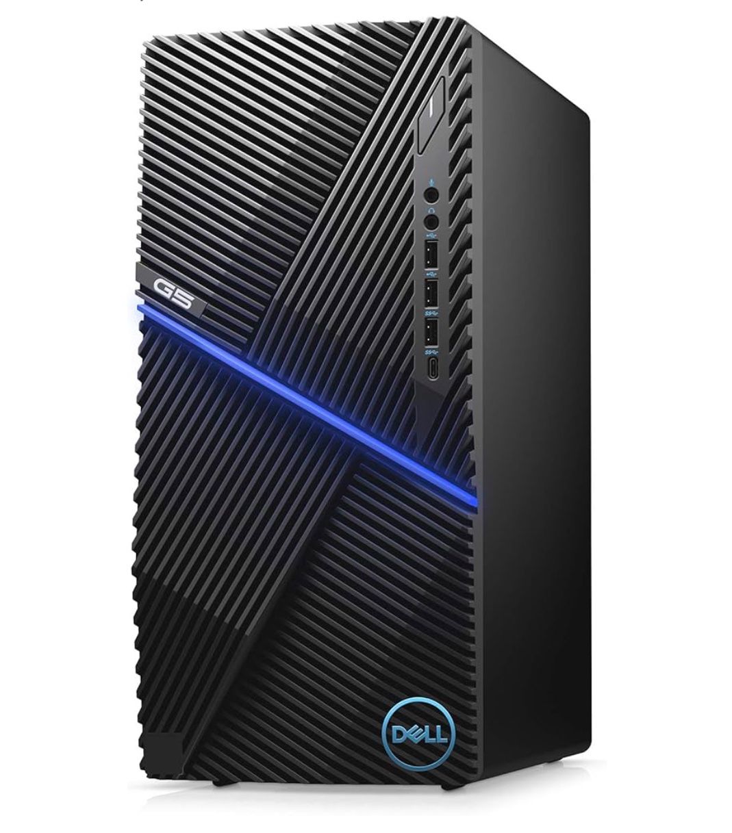 Dell G5 Gaming Desktop, Intel Core i7- 9700, NVIDIA GeForce GTX 1660 6GB GDDR5, 512GB SSD Storage, 8GB RAM, i5090-7173GRY-PUS, 15-15.99 inches