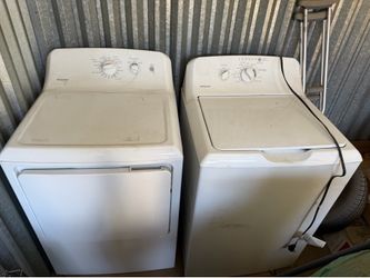 Hotpoint/GE Washer & Dryer Set – Works Great