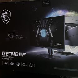 Brand New 27” 1440p MSI Monitor