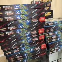 Crown Zenith Pokemon Collectible Box