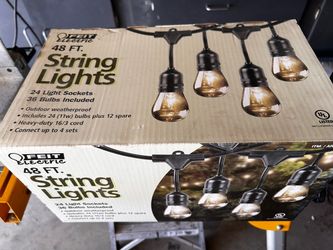 Feit Electric 48 FT Outdoor String Lights
