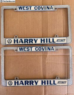 vw early 70's Harry Hill dealership frames