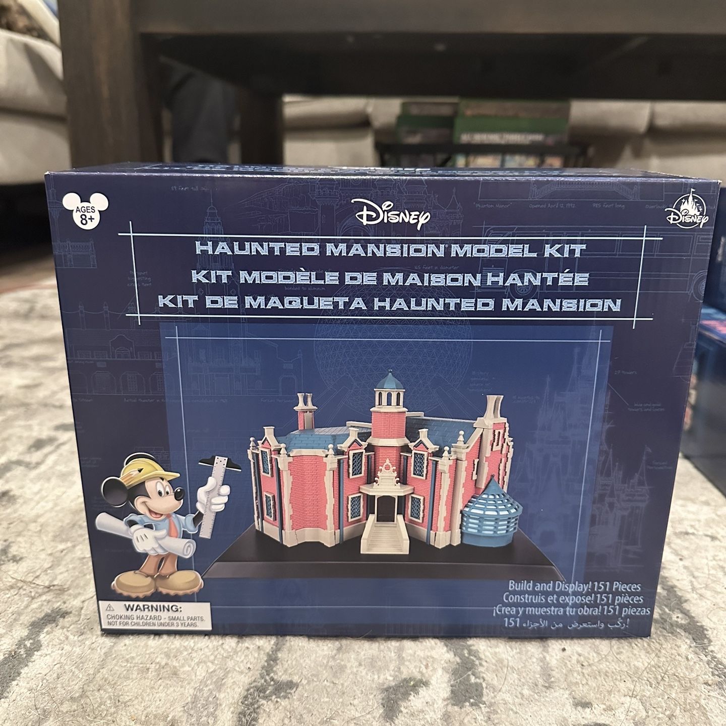ディズニー ホーンテッドマンション プラモデルキット Walt