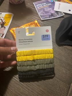 Lululemon Skinny Scrunchies 6-Pack
