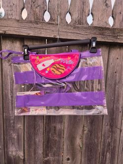 Girl scouts Kids Cookies & Milk Purse Set with Clear Tote