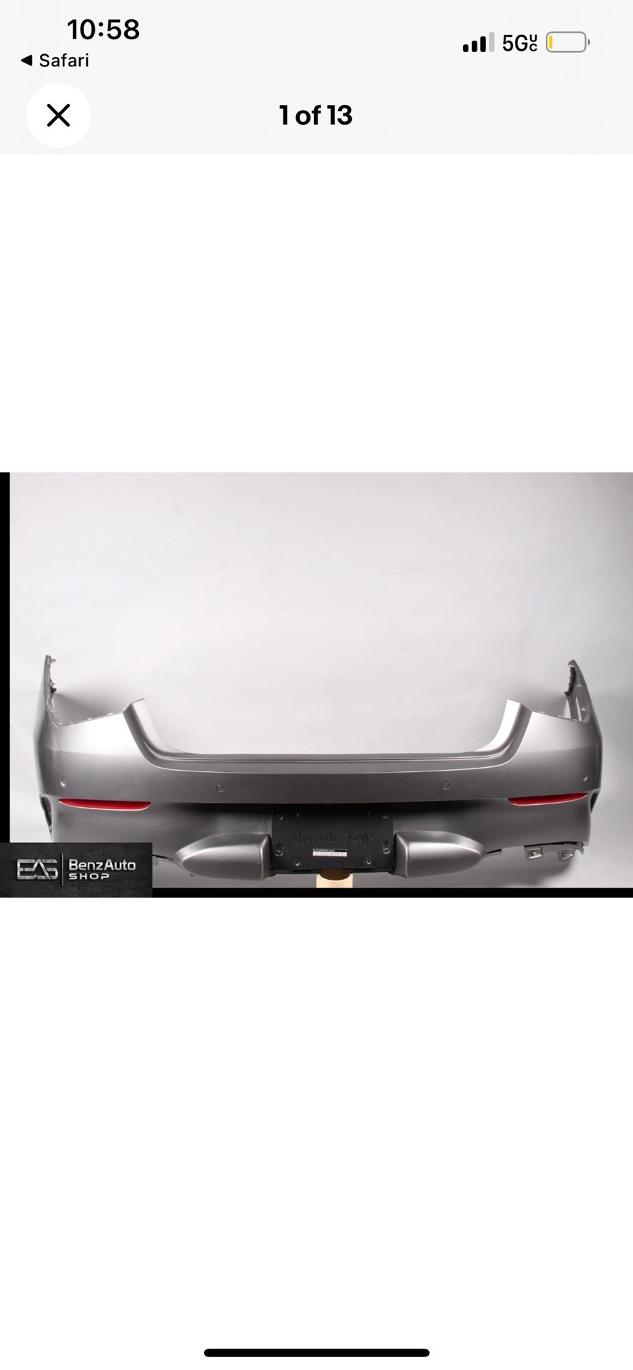 Mercedes 2020+ Cla45 Amg Rear Number 