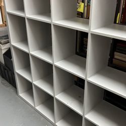 Kallax Bookshelves 4x4 Grey In Great Conditions