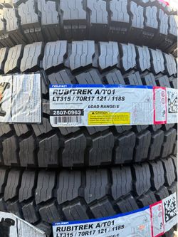💥315/70R17💥FALKEN RUBITREK A/T01