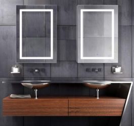 Krugg Svange LED Mirror Cabinets