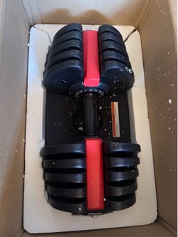 New dumbbell adjustable 90 lb