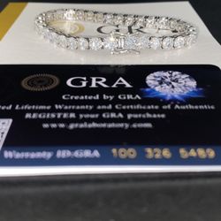 Moisanite Tennis Bracelet