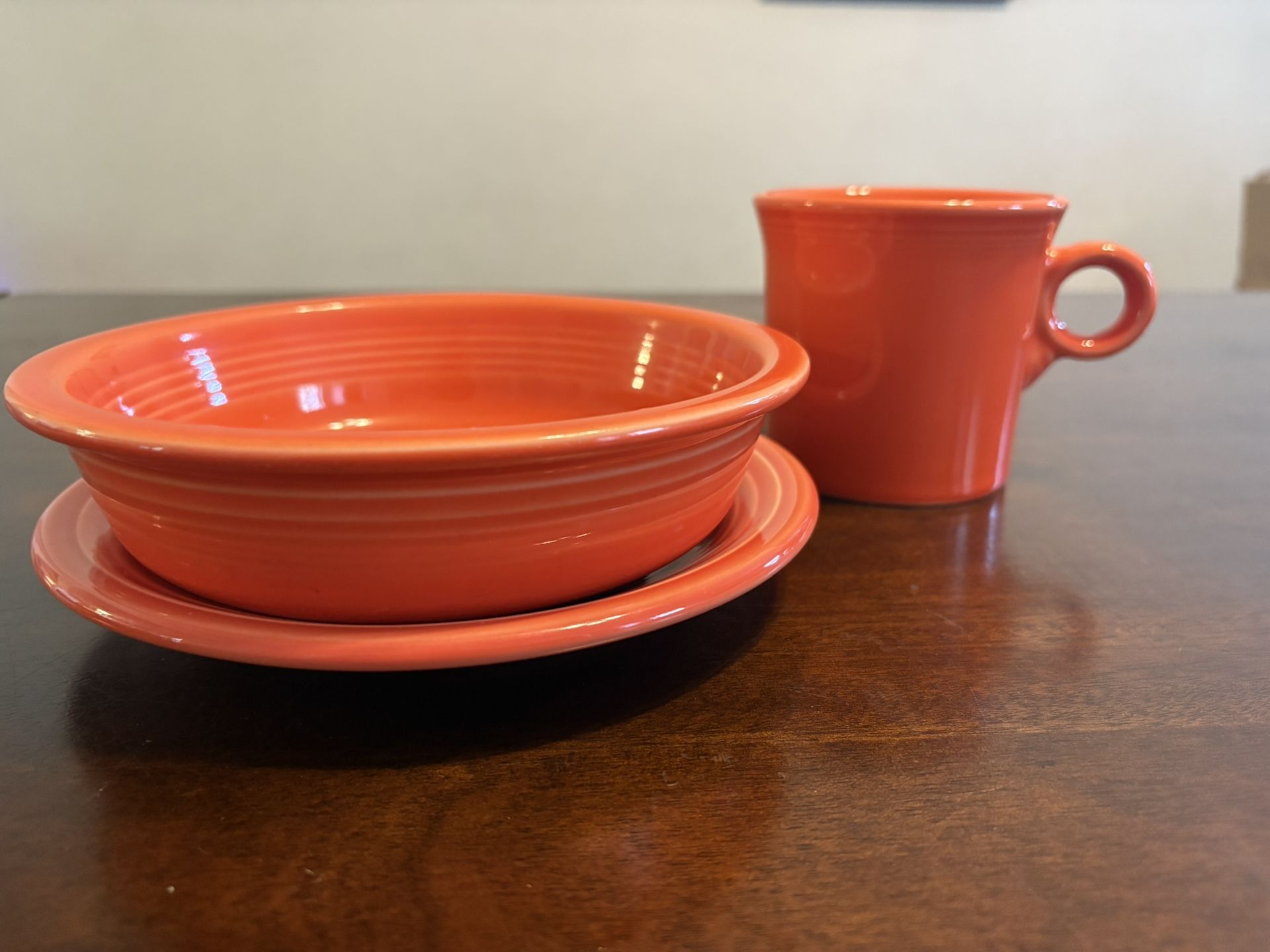 Discontinued Fiesta Ware In Persimmon