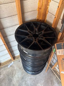 24inch all black rims