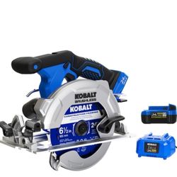 Kobalt Circular Saw 24 Volt  4amp 6-1/2in