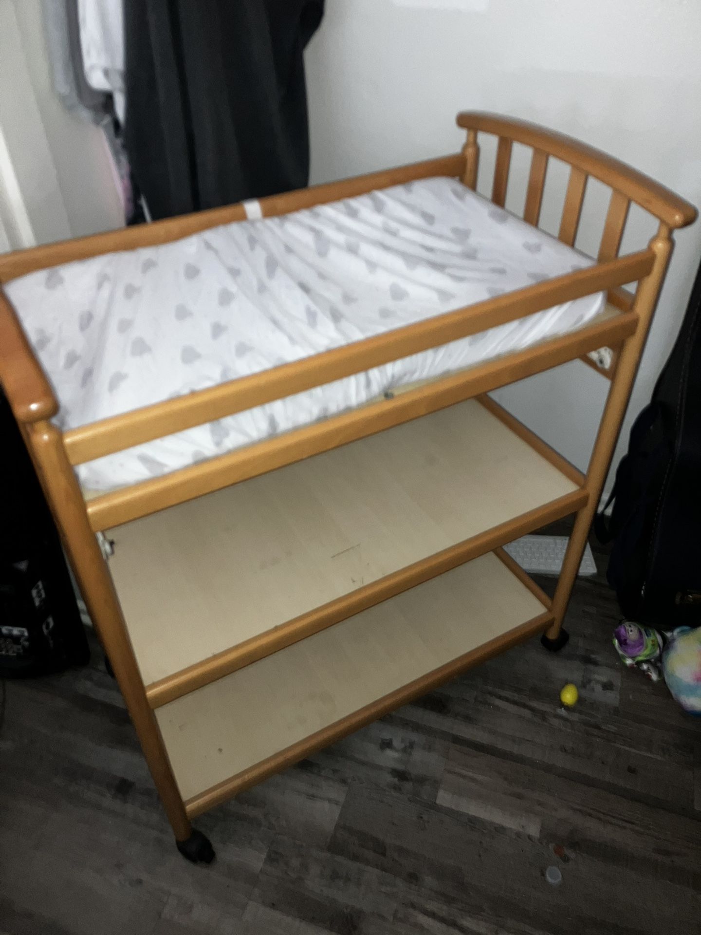 Wood Changing Table