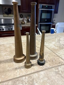 4 Brass Nozzles