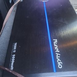 AMPLIFICADOR AMPLIFIER PLANET AUDIO 5000.1 MONO BLOCK NUEVO NEW ABLO ESPAÑOL 