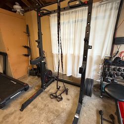 Ethos Squat Rack - Weights are not included