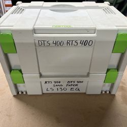 Festool DTS400 RTS400 Sanders and Supplies