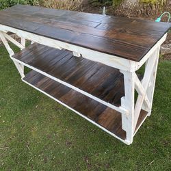 Console Table, Shelf, Entertainment Center 5 Ft