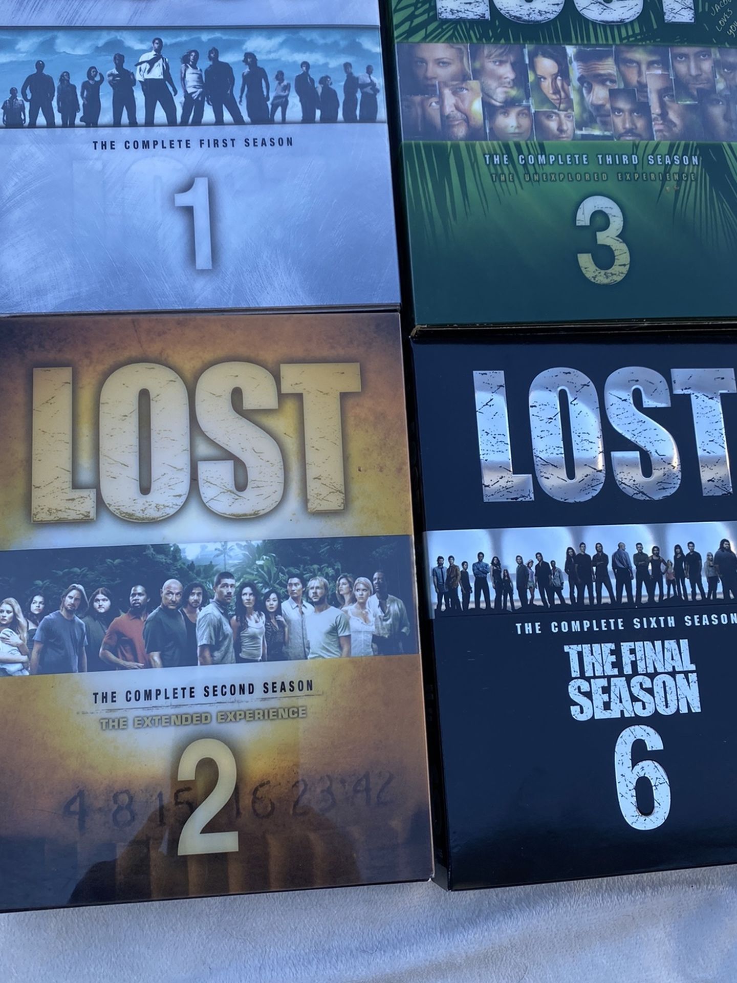 The lost franchise DVDs