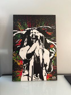 Bob Marley canvas print