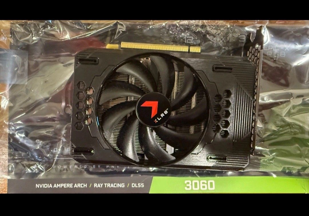 Rtx 3060 Pny Single Fan XLR8 Gpu Graphics Card Good For Sfx Pc Gaming