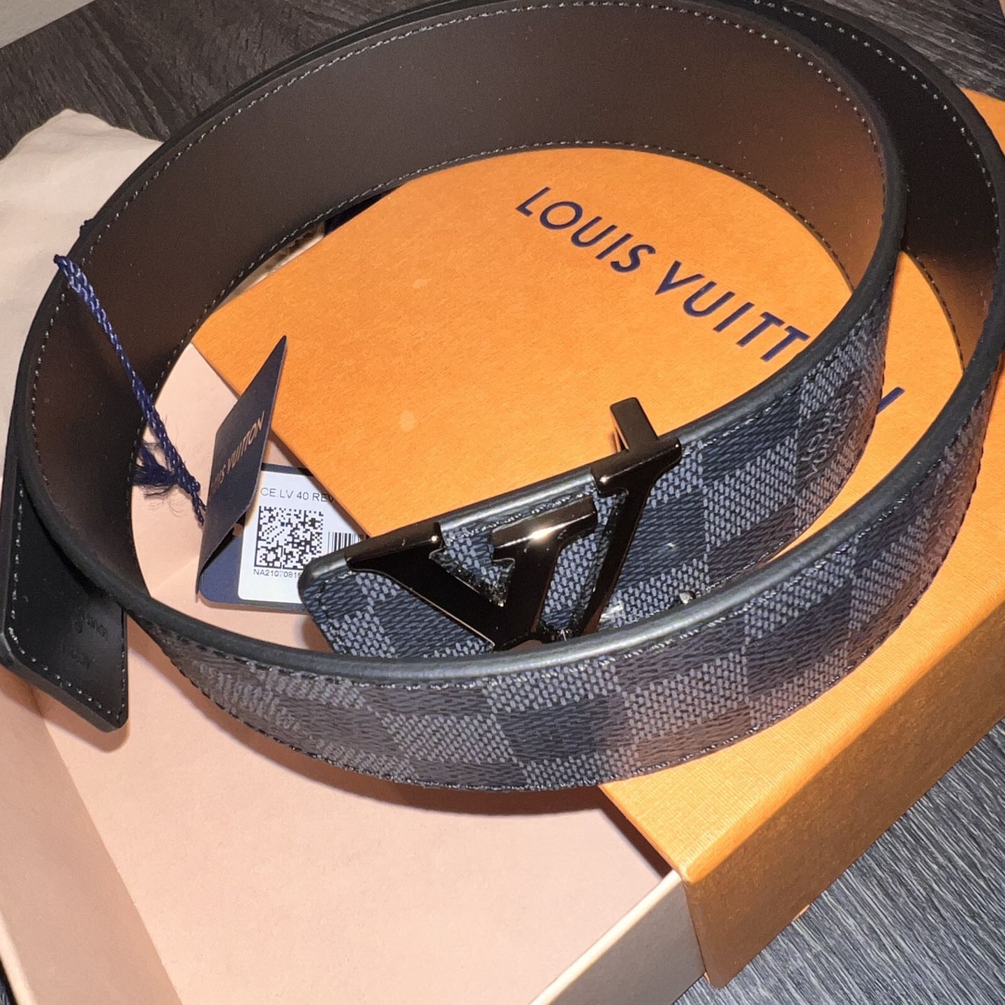 Men Black Louis Vuitton Belt (great condition) for Sale in Danville, IN -  OfferUp