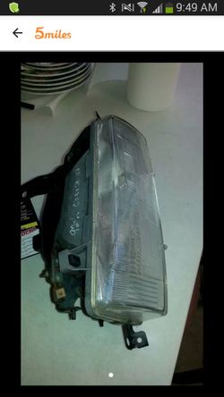 1992 Toyota corolla left side headlight