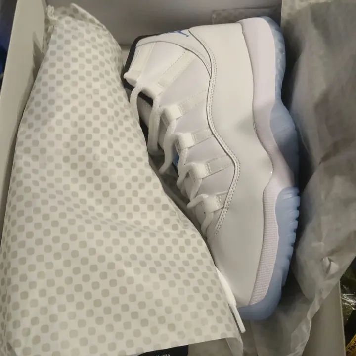 Legendary Blue Jordan 11s Size 7.5 Brand New