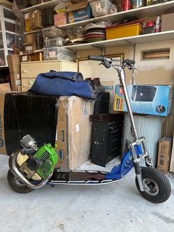 Bladez Moby XL comp gas scooter motorized scooter motor scooter 2-stroke Goped go ped