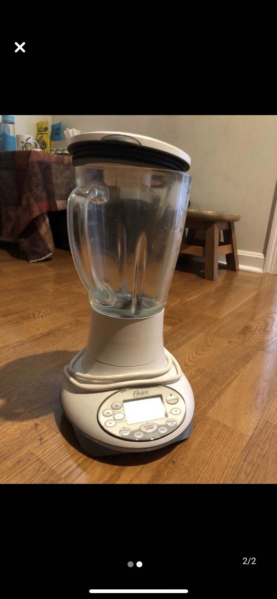 Oster blender with glass jar