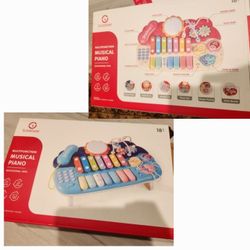 5 In 1 Drum Set Multifunction Musical Piano For Baby Infant Toddler Toys