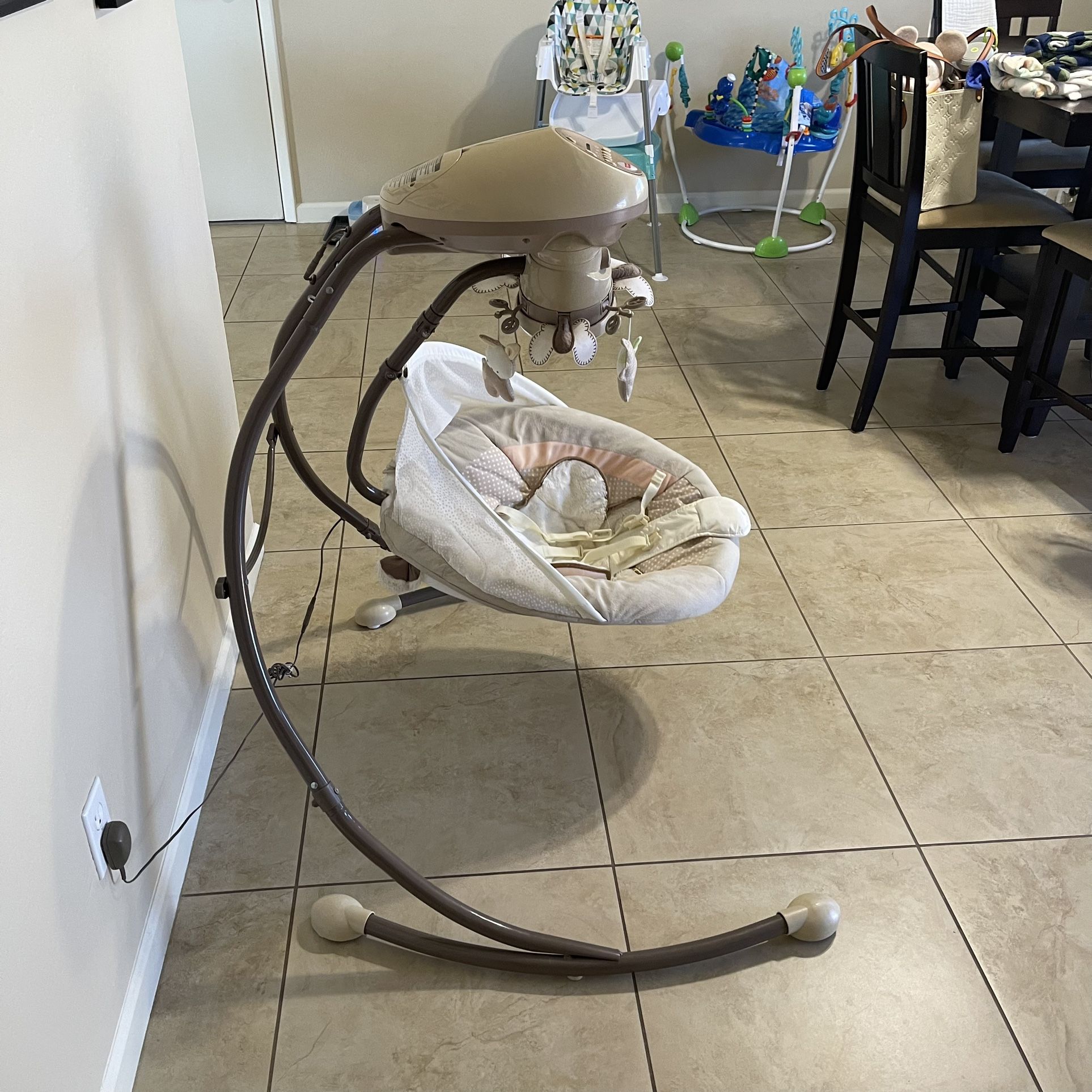 FisherPrice Baby Swing Snugapuppy Cradle & Swing for Sale in Phoenix, AZ OfferUp